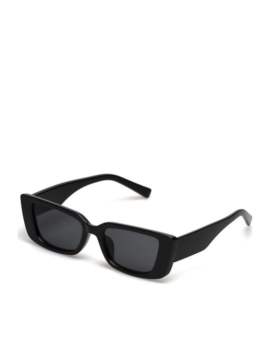 AV Sunglasses Bella Women's Sunglasses with Black Plastic Frame and Polarized Lens