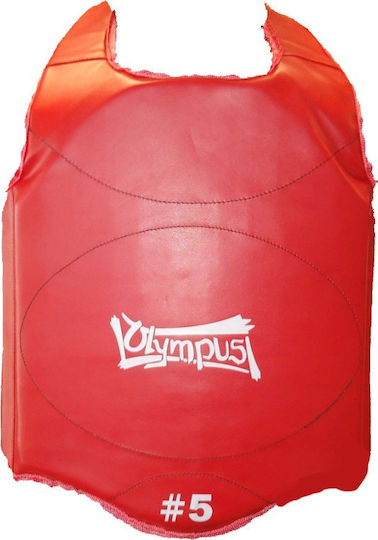 Olympus Sport 4001207 4001207 Leather Chest Guard Red