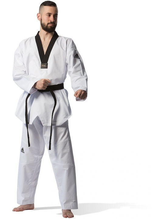 adidas Fighter III Stripes Taekwondo Dobok Adults/Kids White