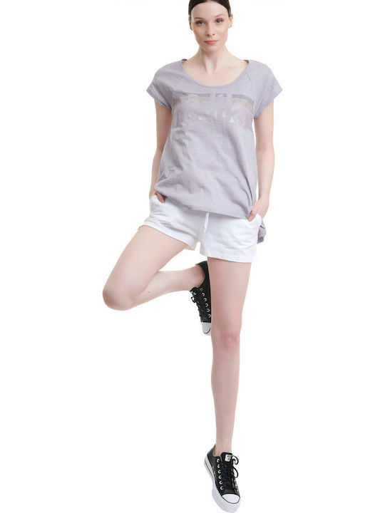 Femei Pantaloni scurți Pantaloni scurți Alb