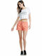Women's Sporty Shorts Papaya