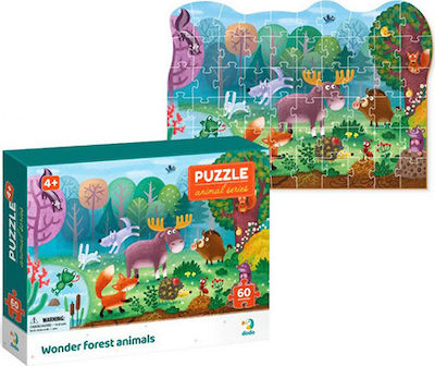 Παιδικό Puzzle Animal Series: Wonder Forest 60pcs για 4+ Ετών Dodo