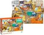 Παιδικό Puzzle Transport Series: Construction Vehicles 30pcs για 3+ Ετών Dodo