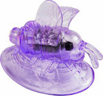 Baile Vibrating Butterfly With Remote Control Clitoral Vibrator D-211780 Purple