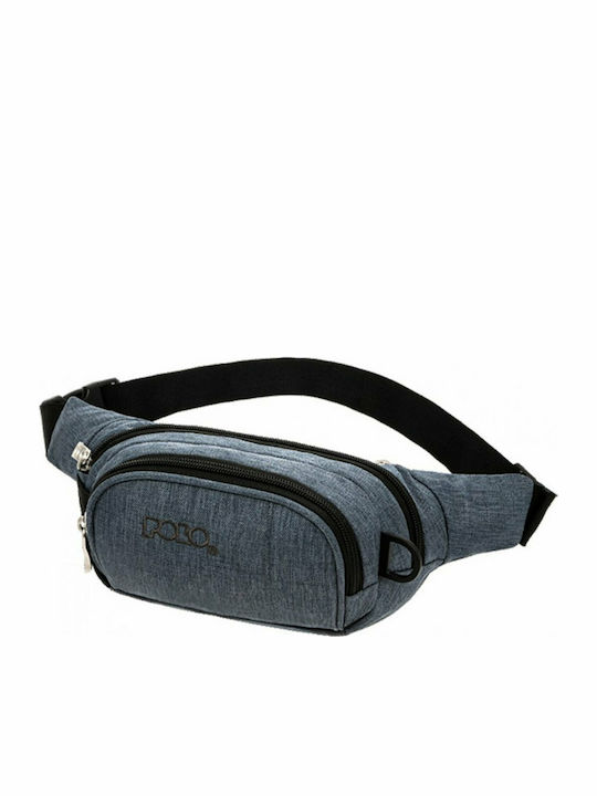 Polo Simple Waist Bag Blue