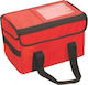 Avatherm Geantă Izotermică Transport Mâncare cu Capacitate 18lt 35x23x23cm. Roșie AV12