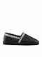 Replay Forcepoint Lederne Herren Espadrilles in Schwarz Farbe