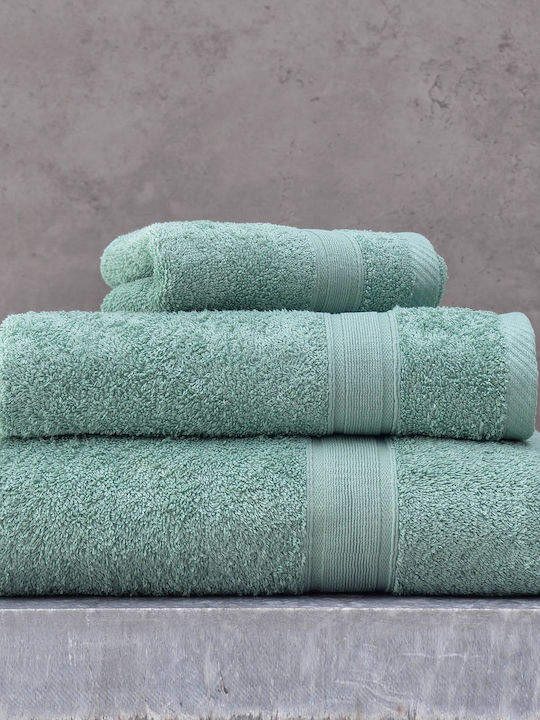 Rythmos Bath Towel Illusion 100x150cm. Green We...