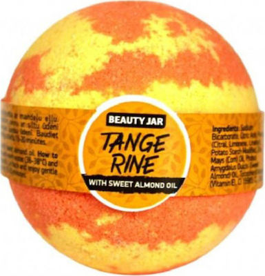 Beauty Jar Tangerine Bombe de baie with Sweet Almond Oil 150gr