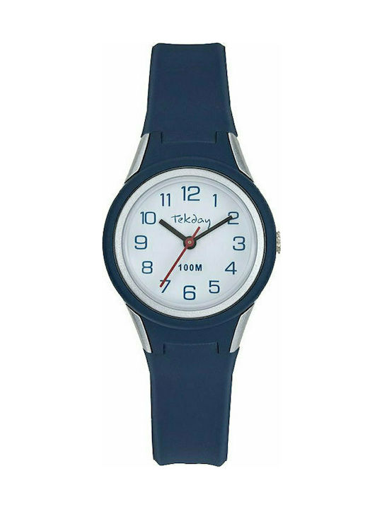 Tekday Kids Analog Watch with Rubber/Plastic Strap Blue