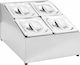 vidaXL Base for Gastronorm Basins Commercial Cooking Accessories 1pcs