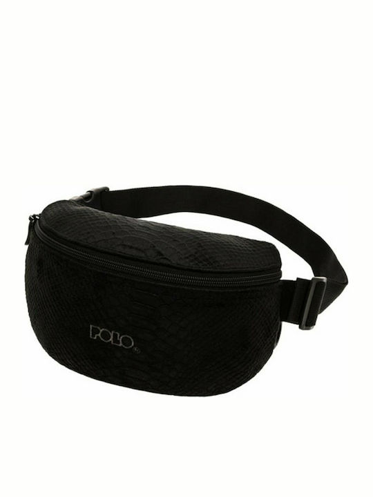 Polo Colour Simple Τσαντάκι Μέσης Μαύρο