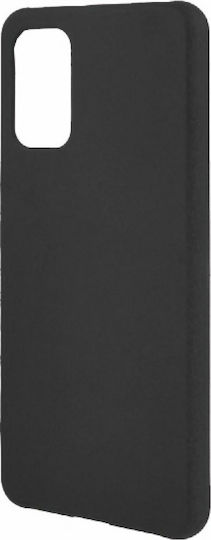 Senso Soft Touch Back Cover Σιλικόνης Μαύρο (Galaxy A52 / A52s)
