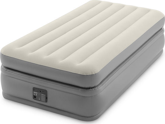 Intex Надуваем Матрак За Сън Единичен С Интегрирана Електрическа Помпа Comfort 191x99x51см