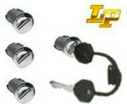 La Prealpina Car Roof Rack Locks Locks for Bars LP43/LP47/LP48/LP49/LP56/LP64 4pcs 4pcs