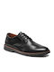 Clarks Malwood Plain Leder Herren Freizeitschuhe Schwarz