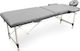 iCosmetics Pat De Fizioterapie Portabil Pliabil Gri Din Aluminiu 186x60cm