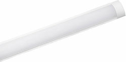 Aca LED Kommerzielle lineare Beleuchtung Leuchte Decke 36W Warmes Weiß IP44 mit einstellbarer Helligkeit B120xT2.5xH2.5cm