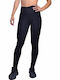 Bodymove Women's Long Training Legging High Waisted Black