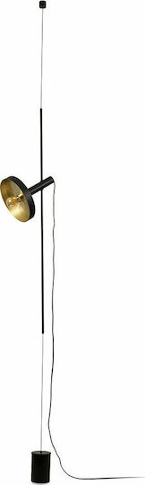 Faro Barcelona Whizz Stehleuchte H120xB24cm. mit Fassung für Lampe E27 Schwarz