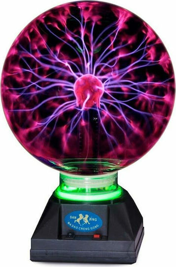 Decorative Lamp Plasma Ball Black