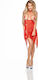 Me-Seduce Lucy Chemise Sexy Babydoll Red