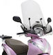Givi Motorcycle Windshield & Windscreen Transparent Visor for Honda SH 100 Mode 1125A