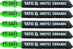 Yato YT-3421 Ленти за джиг-резачки за Стъкло и Керамика 75мм 5бр