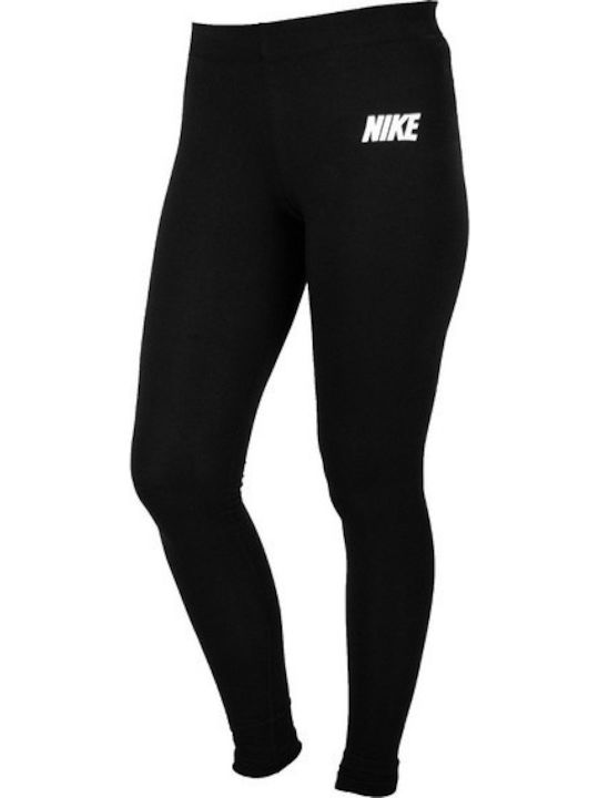 Nike Leg-A-See Training Γυναικείο Μακρύ Κολάν Μαύρο