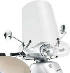 Givi Transparent Motorcycle Windshield for Sym Fiddle II for Fiddle II 50-125 2009-2014 293A