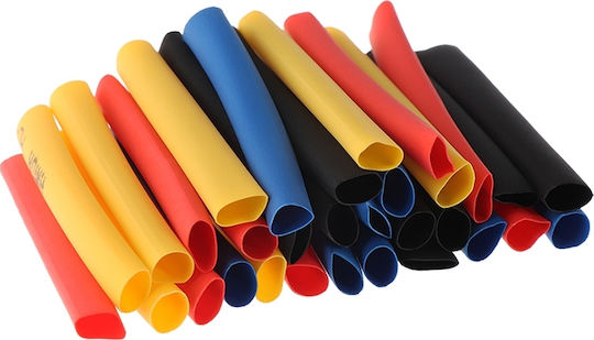 Benson Heat-Shrink Tubing Case with Shrinkage Ratio 2:1 Colored 120 pieces 120pcs 008243