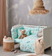 Palamaiki Cotton Baby Quilt 110x150cm Green