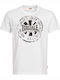 Lonsdale Men's Short Sleeve T-shirt White