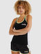 Amelie Women's Cotton Blouse Sleeveless Black