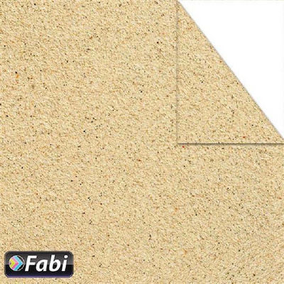 Fabi Cardboard Double Sided Beige Σχεδίου Άμμος 50x70cm