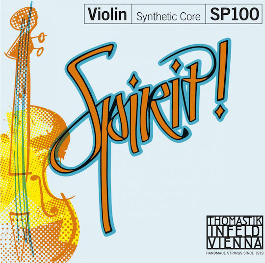 Thomastik Μονή Synthetic Core Χορδή για Βιολί 4/4 Spirit! Violin D-String Medium 4/4