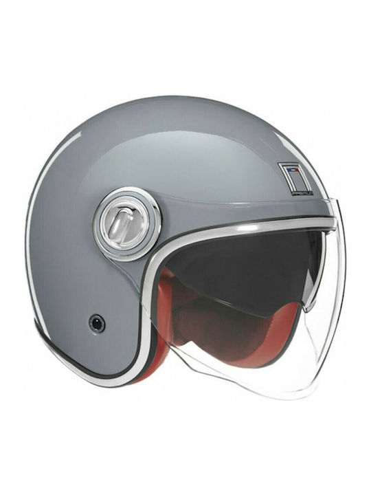 Nox Heritage Jet Helmet 1350gr Matt Grey