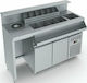 Dominox Dulap de pregătire cu uși deschise 184x80x111cm