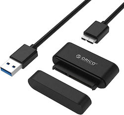 Orico SATA to USB 3.0 adapter for 2.5" HDD/SSD 20UTS, 5Gbps Negru (20UTS-BK-BP)