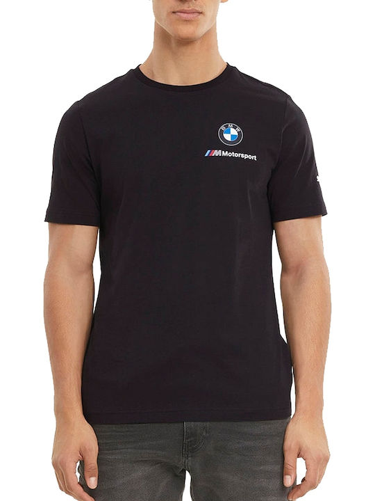 Puma Motorsport Essentials Men's T-Shirt with Logo Black 599535-01