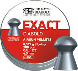 JSB Match Diabolo Exact 0.547gr / 8.44grain 500...