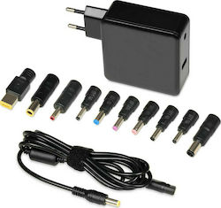 iBox Universal Încărcător Laptop 65W 2A cu Adaptor de Alimentare și cu set de mufe