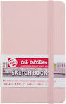 Royal Talens Μπλοκ Ελεύθερου Σχεδίου Art Creation Sketch Book Ροζ 9x14εκ. 140 γρ. 80 Φύλλα