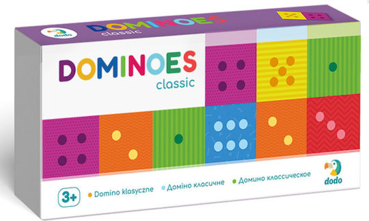 Настолна игра Classic Domino за 1+ играчи 3+ години (EN) Dodo