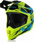 Acerbis X-Track VTR Motocross Helmet ECE 22.05 1050gr Turquoise/Fluo ACE000KRA154