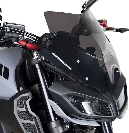 Barracuda Getöntes Visier Motorrad für Yamaha MT-09 YMT9300-17