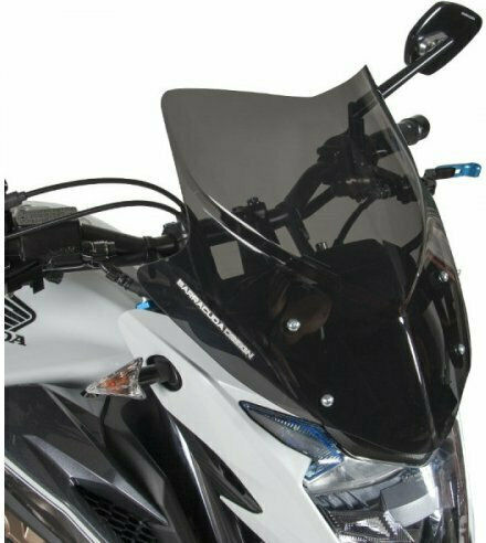 Barracuda Aerosport Motorcycle Windshield & Windscreen Tinted Visor for Honda CB 500F 2016-2018 HCF5300-16