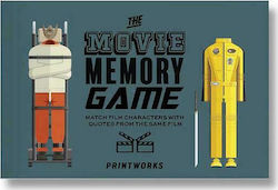 Printworks Board Game Memo Game Movie for 2 Players 12+ Years (EN)