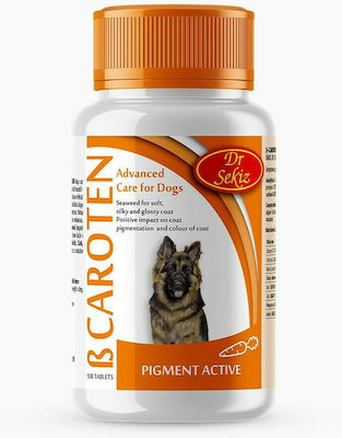 Real Pet B-Caroten Tablets for Dogs Φυσικό Συμπλήρωμα Διατροφής 100 tabs