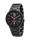U.S. Polo Assn. Logan Men's Watch 40mm Battery with Black Metal Bracelet